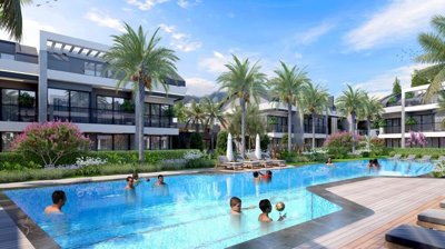Dream Investment Properties for Sale in Belek, Antalya - Communal pool and terraces