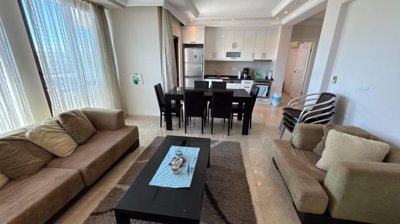 Immaculate Apartment In Belek, Antalya For Sale - Lounge to the kitchen