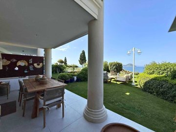 Seafront Property For Sale In Kadikalesi, Bodrum - Picturesque sea views from the garden
