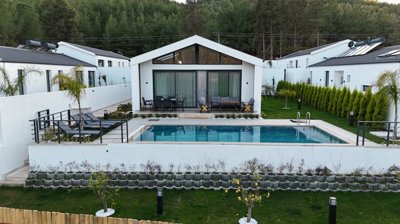 Newly-Built Fethiye Property For Sale - Main view of the bungalow