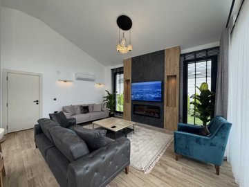 Newly-Built Fethiye Property For Sale - Modern lounge