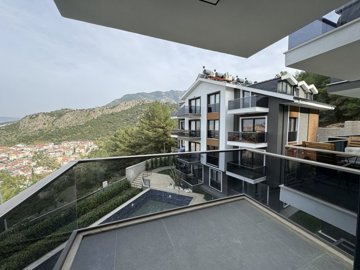 Nature View Fethiye Property For Sale - Balcony with nature views