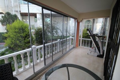 Altinkum New Traditional Marina Villa - Enclosed terrace