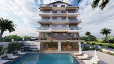 Modern Property For Sale In Fethiye For Sale - Main view of the apartment complex