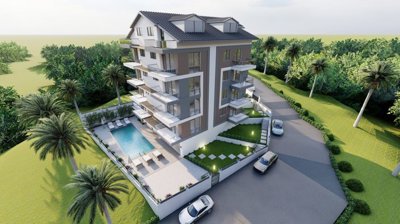 Modern Property For Sale In Fethiye For Sale - Hillside location