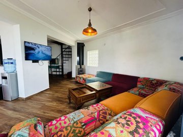 An Exceptional Didim Beachfront Villa For Sale – Fully furnished lounge