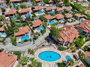 Lavish Reverse-Duplex Villa For Sale In Gocek, Fethiye - Part of a luxury complex