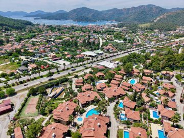 Lavish Reverse-Duplex Villa For Sale In Gocek, Fethiye - Sea and nature view property