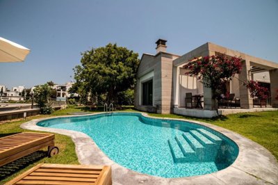 A Flawless Single-Storey Yalikavak Property For Sale - Main view of the luxury villa