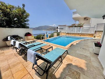 An Idyllic Detached Kalkan Villa For Sale - Easy to maintain private exterior