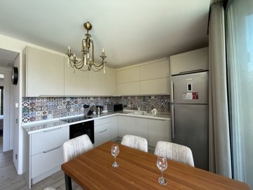 Idyllic Apartment In Bodrum For Sale - Modern, fully fitted kitchen