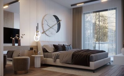 Meticulous Investment Properties For Sale In Antalya - Bedroom with nature views