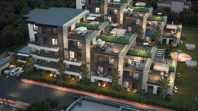 Meticulous Investment Properties For Sale In Antalya - Choice of balcony or communal terrace