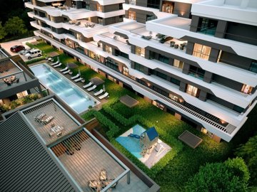 Investment Properties For Sale In Antalya - Residential apartments with shared pool