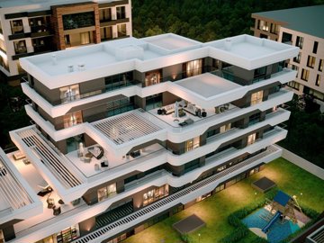 Investment Properties For Sale In Antalya - Private terrace options