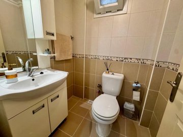 Ready-To-Move Semi-Detached Villa For Sale In Fethiye - Guest toilet