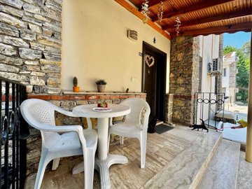 Ready-To-Move Semi-Detached Villa For Sale In Fethiye - Entrance patio and terrace