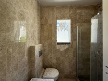 Sea View Villa With A Private Pool For Sale In Yalikavak, Bodrum – Modern bathroom