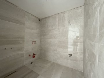 Sea View Villa With A Private Pool For Sale In Yalikavak, Bodrum – Tiled bathroom