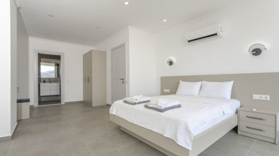 Exceptional Kalkan Triplex Villa For Sale - Elegant double bedroom