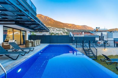 Flawless Sea-View Villa For Sale In Kalkan - Infinity pool
