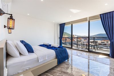 Flawless Sea-View Villa For Sale In Kalkan - First floor bedroom