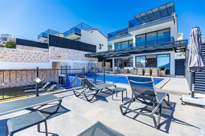 Flawless Sea-View Villa For Sale In Kalkan - Private pool and large terraces