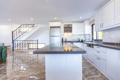 Flawless Sea-View Villa For Sale In Kalkan - A modern fully fitted kitchen