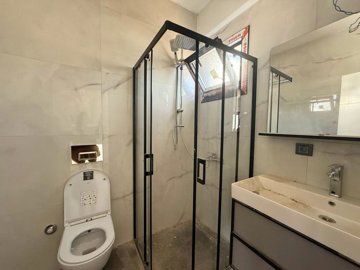 Newly-Built Apartment For Sale In Bodrum - Main bathroom