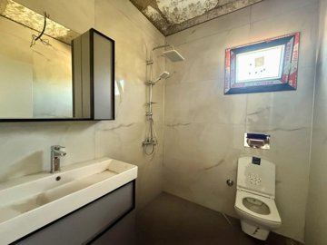 Newly-Built Apartment For Sale In Bodrum - Ensuite in the bedroom