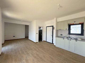 Newly-Built Apartment For Sale In Bodrum - Kitchen through to the lounge