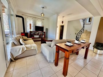 Dramatic Fethiye Villa For Sale In Ovacik With A Private Pool - Looking into the lounge