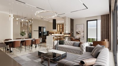 Superior Investment Properties For Sale In Antalya - Open-plan living spaces