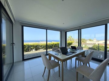 Panoramic Sea View Villa For Sale In Kadikalesi, Bodrum - Beautiful dining area