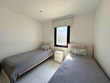 Panoramic Sea View Villa For Sale In Kadikalesi, Bodrum - Second bedroom, twin room