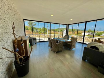 Modern Fethiye Property For Sale - Large space for dining, hobbies or children's playroom