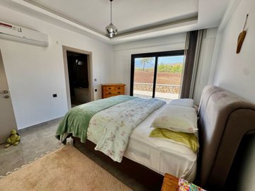 Modern Fethiye Property For Sale - Master bedroom with ensuite