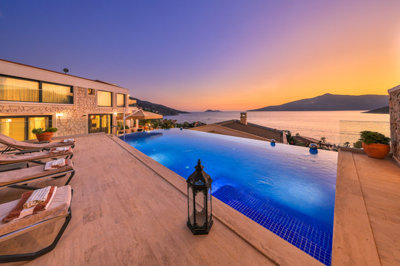 Sensational Villa In Kalkan For Sale With A Private Infinity Pool & Sea Views - Unbeatable sea views