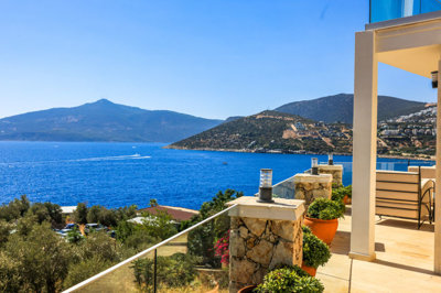 Sensational Villa In Kalkan For Sale With A Private Infinity Pool & Sea Views - Breathtaking sea views