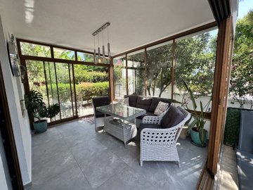 Semi-Detached Villa For Sale In Dalyan With A Shared Pool - Winter garden for year-round use