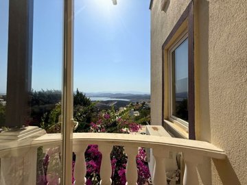 Spectacular Bodrum Villa With A Private Pool For Sale In Bogazici, Milas - Balcony views