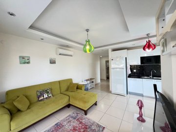 Key-Ready Luxury Apartment In Alanya - Lounge to the kitchen