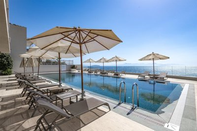 Sea View Apartment In Gumusluk, Bodrum For Sale – Sun-drenched terraces