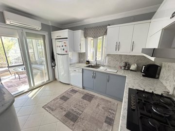 A Detached Immaculate Villa For Sale In Akbuk - Modern fully equipped kitchen