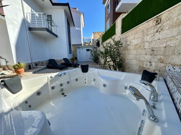 Detached Private Villa In Fethiye For Sale - Jacuzzi in the rear garden