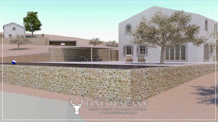 Image No.39-Maison de campagne de 6 chambres à vendre à Figline Valdarno