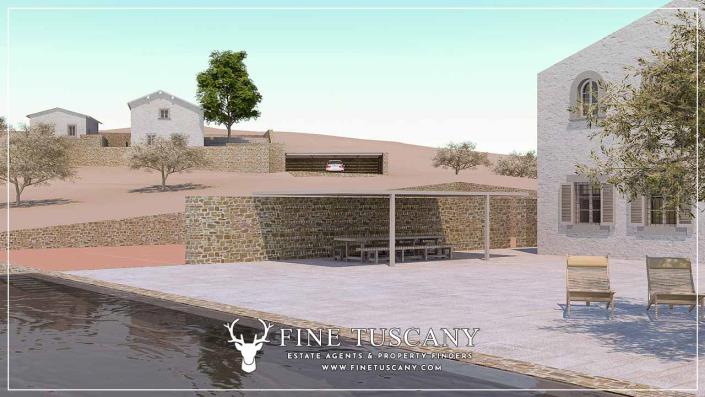 Image No.40-Maison de campagne de 6 chambres à vendre à Figline Valdarno