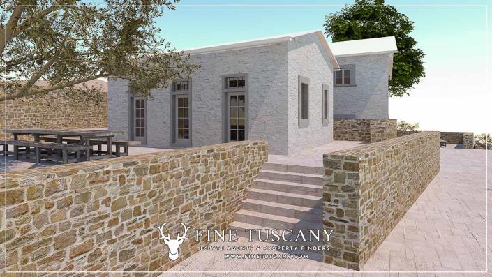 Image No.43-Maison de campagne de 6 chambres à vendre à Figline Valdarno