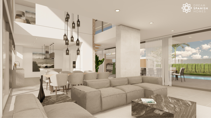 Image No.3-Maison de 4 chambres à vendre à Cabo Roig