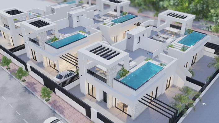 Image No.2-Maison de 3 chambres à vendre à Santa Rosalia Lake and Life Resort